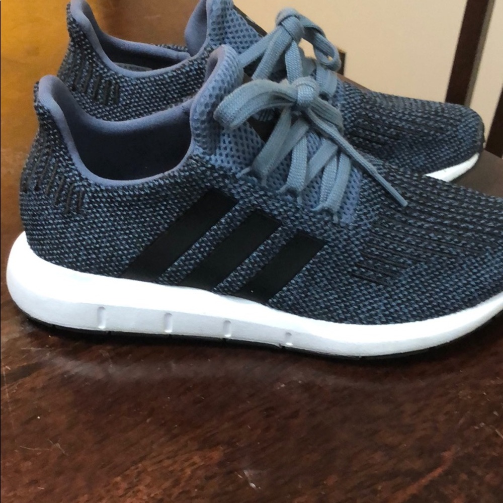 Adidas, kids size 4. Worn 1x